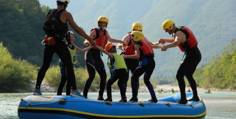 Family rafting